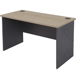 Rapid Worker Open Desk 1800Wx750Dx730mmH Natural Oak & Ironstone