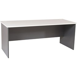 Rapid Worker Open Desk 1800Wx900Dx730mmH Natural White & Ironstone