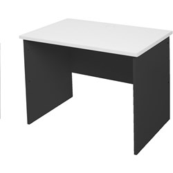 Rapid Worker Open Desk 900Wx600Dx730mmH Natural White & Ironstone