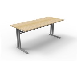 Rapidline Workstation C Leg 1800Wx700Dx730mmH Natural Oak