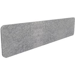 Rapidline Desk Mounted Eco Panel Screen 1790W x 27T x 400mmH Marble Grey