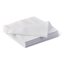 Earth Eco Cocktail Napkin 2 Ply White 240x240mm 40 Sheets