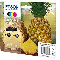 Epson 604 Value Pack Ink Carts Value Pack Of 4 Cartridges
