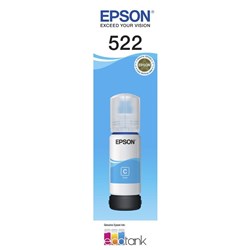 EPSON T 522 CYAN ECO TANK BOTTLE