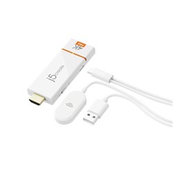J5Create JVAW76PRO ScreenCast 4K Wireless Display Adapter White