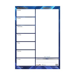 Collins Writeraze Weekly Wall Planner 500 x 700mm White