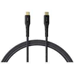 Verbatim ToughMax USB-C TO USB-C Cable 240W 2m Black