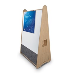 IdeaBoard A-Frame Whiteboard Magnetic Double Sided A-Frame 1820x1000mm