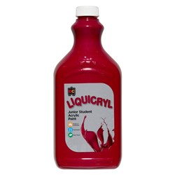 Liquicryl Junior Student Acrylic Paint 2L Magenta