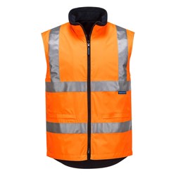 Portwest Hi-Vis Reversible Vest Small Orange