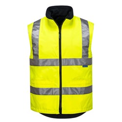 Portwest Hi-Vis Reversible Vest Extra Large Yellow