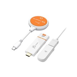 J5create JVAW62T76MAX ScreenCast USB-C Wireless Display Extender White