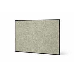 Visionchart Willie Weston LX6 Edge Pinboard 1200x900mm Black Aluminium Frame Olive