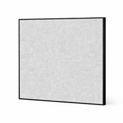 Visionchart Willie Weston LX6 Edge Pinboard 1200x1200mm Black Aluminium Frame Cassia