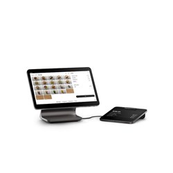 Square Register With Detach- able Customer 2nd Generation EFTPOS Display Grey