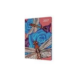 Collins Billy Blue The Roses Diary A5 Week To View Dragonfly