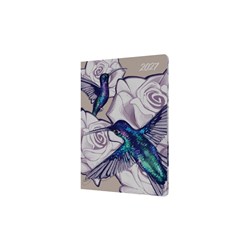 Collins Billy Blue The Roses Diary A5 Week To View Hummingbird