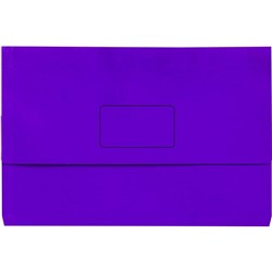 MARBIG SLIMPICK WALLET BRIGHT Foolscap Bright Purple Pk10
