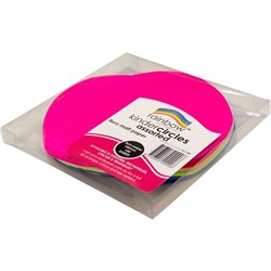 KINDER SHAPES Fluoro Paper Circles 180mm