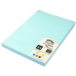 RAINBOW SYSTEM BOARD BLUE A4 150GSM Pack of 100