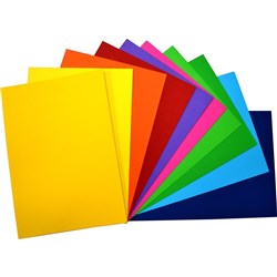 Rainbow Spectrum Board 220gms 510mmX640mm 100 Sheets Assorted