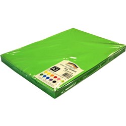 Rainbow Spectrum Board 220gms A3 100 Sheets Lime