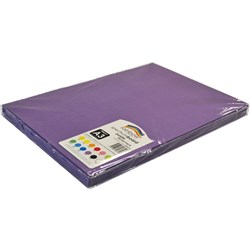 Rainbow Spectrum Board 220gms A3 100 Sheets Purple