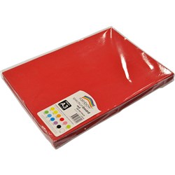 Rainbow Spectrum Board 220gms A3 100 Sheets Red