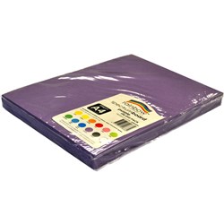 Rainbow Spectrum Board 200gms A4 100 Sheets Purple