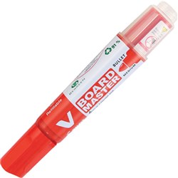 Pilot BegreeN V Board Master Whiteboard Marker Red Refillable Bullet Point