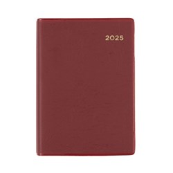 COLLINS BELMONT DIARY 137 A7 DTP BURGUNDY