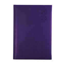 DEBDEN SILHOUETTE A5 DTP LILAC Day To Page DIARY