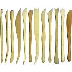 EC BOXWOOD CLAY TOOLS 20cm Set12 DISCONTINUED