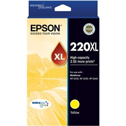 EPSON 220 XL YELLOW INK CARTRIDGE