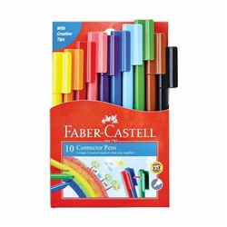 FABER CASTELL CONNECTOR PENS WALLET 10