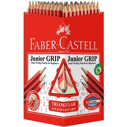 Faber-Castell Graphite Pencil Junior Grip 2B sold per each pencil