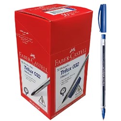 FABER-CASTELL TRILUX MED BLUE 032 BALLPOINT PEN