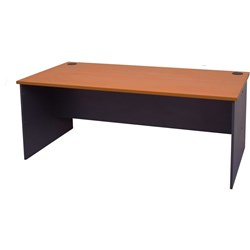 RAPID WORKER OPEN DESK 1800 x 750 x 730 CHERRY IRONSTONE