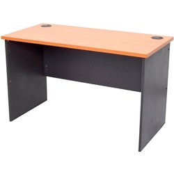RAPID WORKER OPEN DESK 1800 x 900 x 730 BEECH IRONSTONE