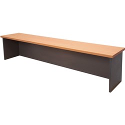 Rapid Worker Reception Hob 400Hx1800Wx350D Beech and Ironstone