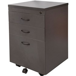 RAPID WORKER MOBILE PEDESTAL 3 DRAWER (2 BOX, 1 FILE) IRONSTONE
