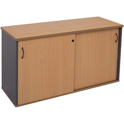 CREDENZA 1800X450X730H BEECH/IRONSTONE
