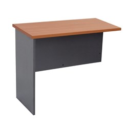 RAPID WORKER OPEN DESK RETURN 900x450 FITS FNX-CDK DESKS CHERRY IRONSTONE