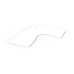RAPID SPAN TABLE TOP ONLY SUIT CNR W/STATION 1800MM X 1500MM X700MMD X 25MMT W/WHITE