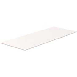 TABLE TOP ONLY WARM WHITE 1800MM W X 900MM D X 25MM T