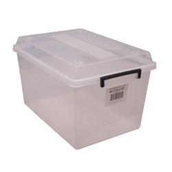 ITAPLAST STORAGE BOX 48LTR CLR