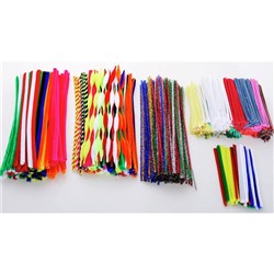 JASART PIPE CLEANERS Cotton Asstd Colours 15cm