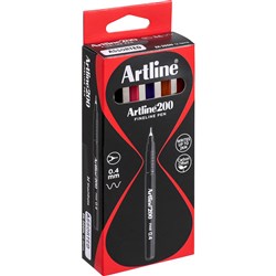 ARTLINE 200 0.4 ASSORTED 8 COLOUR