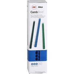 BINDING COMBS IBICO BLUE 10MM A4