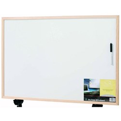 QUARTET PINE FRAME MELAMINE WHITEBOARD 450 X 600 MM